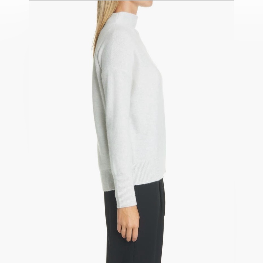 Vince Boiled Cashmere Funnel Neck Pullover - Picture 7 of 8